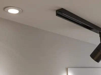 Ceiling Lights - House Pack 3D Models 3D model