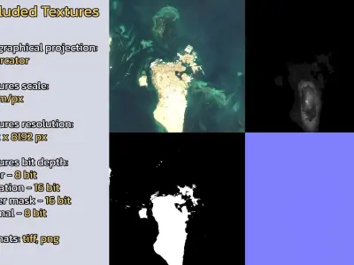 Manama Bahrain City Landscape 3D Model 3D model