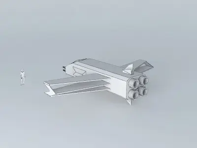 'Sciiol' Fighter Free 3D model