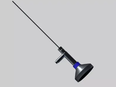 Hopkins Telescope Low-poly 3D model