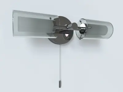 Wall lamp with switch waterproof Tesco 2140 - 2W 3D model