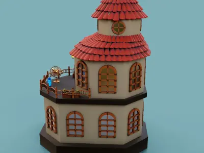 Magicians House 3D model