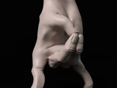 artistic sculpture 3D print model