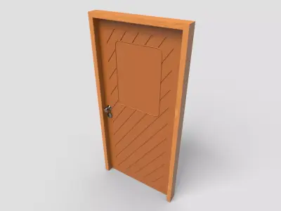 Door Design CG4A 3D model