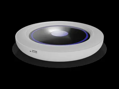 Personal electronic devices and accessories Wireless Charger Low-poly 3D model