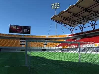 Football Stadium  3D model