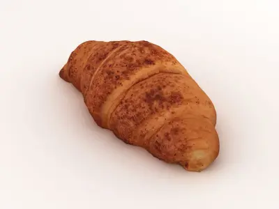 Croissant 001 3D model