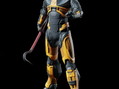 Gordon Freeman - Half Life 3D Print 3D print model