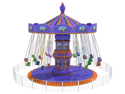 Funfair Ride 3D model