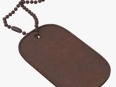 Dog Tag 04 3D model