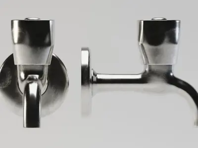Water Tap 3D model