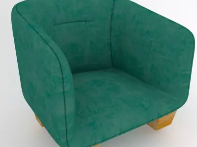 Barhad sofa 3D model