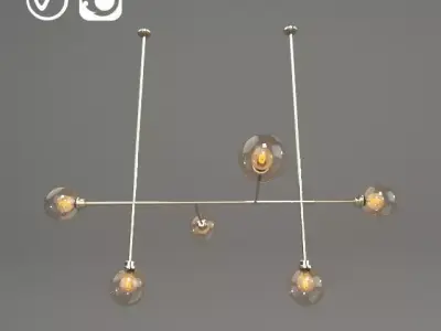 Modern Ceiling Lamp 3D model