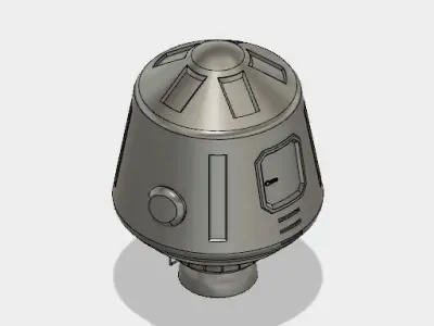 Small Landing Spacecraft 3D print model