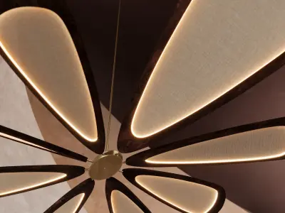 Wartel Pagaie Pendant Lamp 3D model