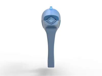 Pistol of Traybors henchmen from Buck Rogers in the 25th Century 3D print model