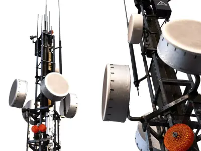 Communication Tower 3D model