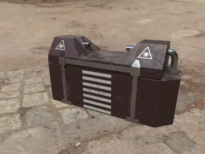 Sci-Fi Table 3D model