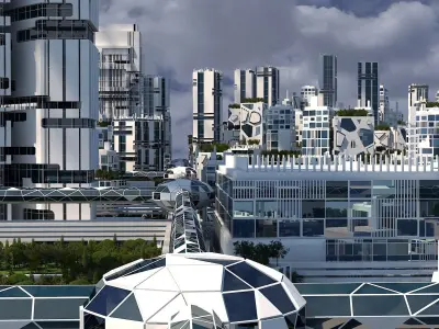 Future City 2020 C 3D model