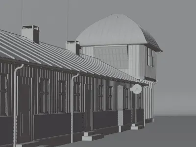 Det Gule Palae 3D model