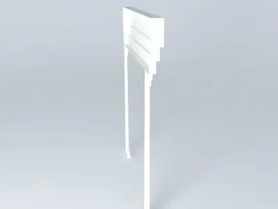 fancy door frame Free 3D model