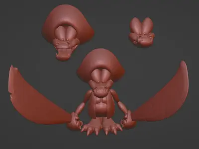 DKC2 Kutlass 3D print model
