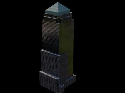 200 Vesey Street - NYC Low-poly 3D model