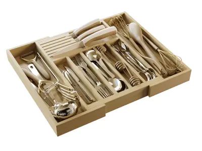 Kitchen Accessories 3D model shop