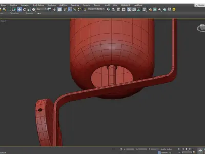 Cyan Design Isotope Wall Sconce Low-poly 3D model