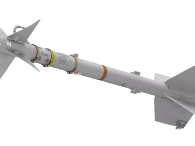 R-73 AA 11 Archer SeeDragon Low-poly 3D model