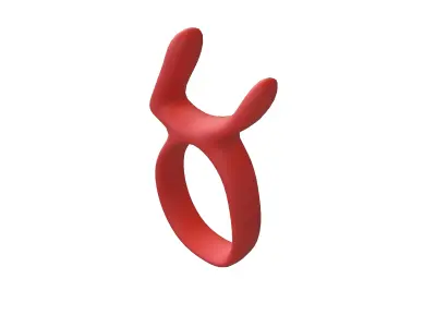 Suzhou Numerals Five V1 002 Low-poly 3D model