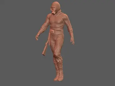 Eternauta in 2021 it becomes a Netflix series 3D print model