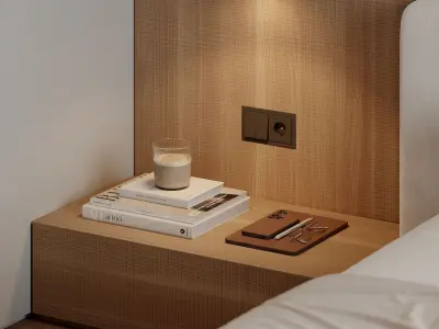 AR-25042 Mirad - Bedroom 3D Scene 3D model