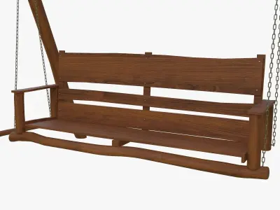 Garden swing 3D model