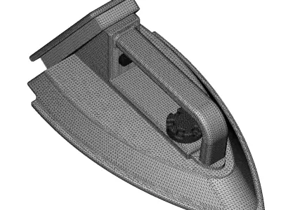 Toddler Electrical Iron Box Toy 3D model