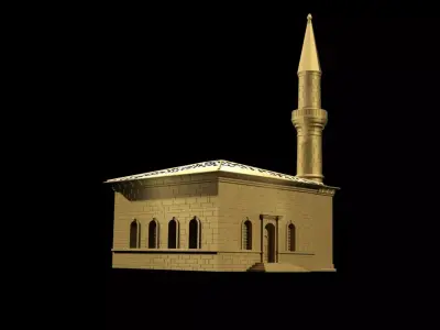 Hunkiar Mosque in Constanta 3D print model