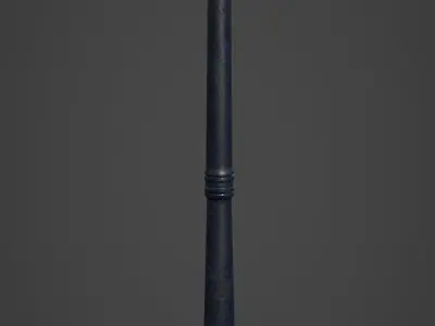 Street Lamp PBR GameReady Low-poly 3D model