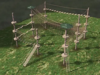 Adventure Park 3D model