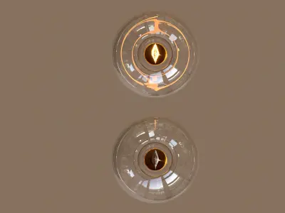 Light bulb 3D model