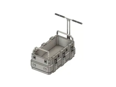 Coaxium Minecart 3D model