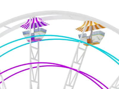 Ferris Wheel 3D model