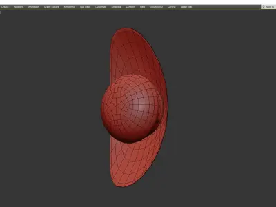 ALON SCONCE Low-poly 3D model