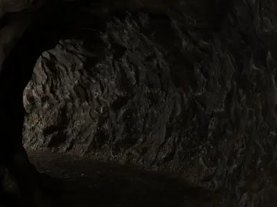 Mine tunnels - Modular 3D model