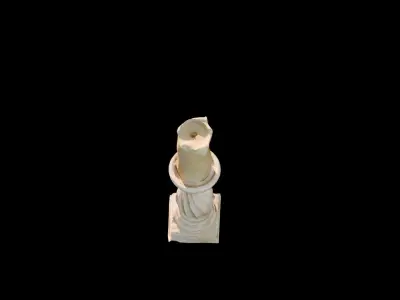candle 3D model 12