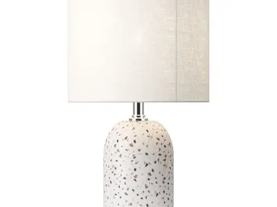 Fenton Terrazzo Table Lamp 3D model