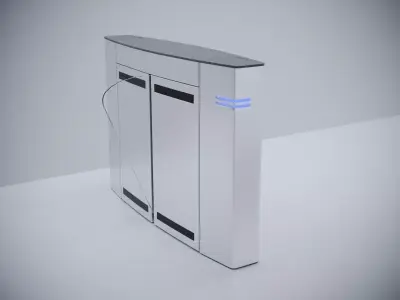Entrance Access Control 3D model