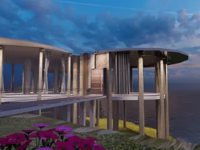 CLIFF HOUSE 3D model buy