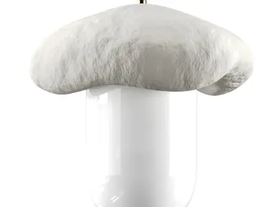 Flamingo Tongue Illuminated sculpture Low-poly 3D model