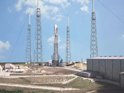 Launch Pad Complex 3D model