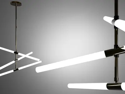 Ceiling lamp Free low-poly 3D model buy